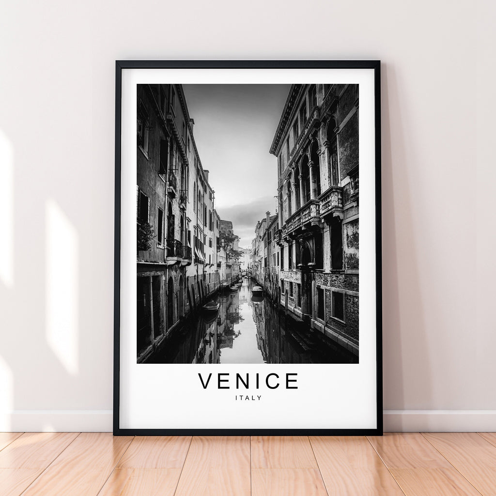 Venice Italy Travel Poster Minimalist Home Travel Poster Wall Decor