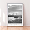 Prince of Wales Bridge with sawn Print Prince of Wales Bridge Poster Gift Unframed Print