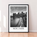 New York Print Poster NY City USA Print Minimalist Home Travel Poster Wall Decor