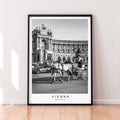 Vienna Hofburg Print Poster Minimalist Home Vienna Austria Poster Wall Décor